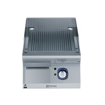 Electrolux XP700 - elektromos 1 zónás asztali bordás felületű rostlap,  400 mm; 4.2kW/400V