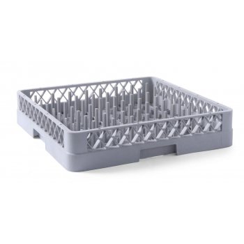HENDI - 50*50 cm tányér mosogató kosár tüskékkel, 15 cm magas