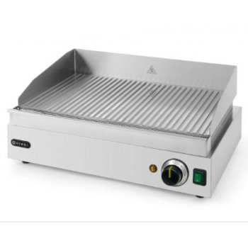 HENDI - asztali rostlap, Bordázott sütőfelület, elektromos üzemű