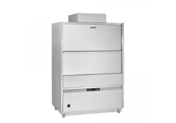 ARISTARCO - AU 125.80 EPI ES - 2025-öd modell, Feketeedény mosogatógép 80 cm magas nyílással, 126*80 cm kosárral