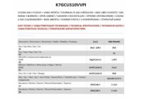 ATA700 - 4 égős gáz főzőlap nyitott alépítményen,, 29.4kW, Solution Line