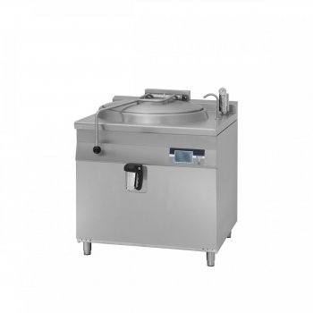 GAM ELR-105  -  100 lt. ÉRINTŐ kijelzős elektromos főzőüst, indirekt fűtéssel