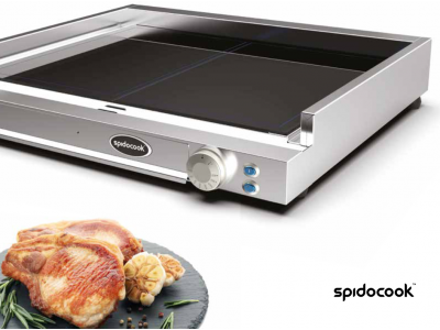 SpidoCook - elektromos üvegkerámia rostlapok