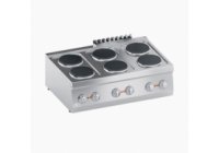 ATA 600 - 6 zónás, elektromos asztali főzőlap 12.0kW