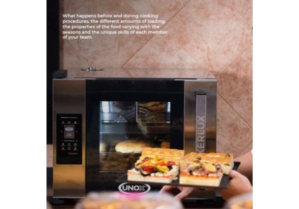 UNOX BakerLux SHOP.Pro™ TOUCH - Stefania.MATIC látványsütő 3db 460*330 mm