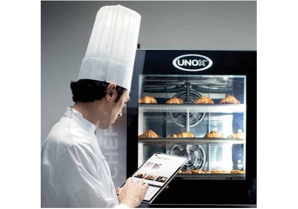 UNOX ChefTop E1LM One - 7*GN1/1, elektromos, digitális kombi gőzpároló-sütő