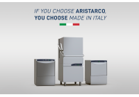 ARISTARCO AF50.35M - pult alatti 230V-os tányér mosogatógép 50*50 cm kosár, +DP +DDE