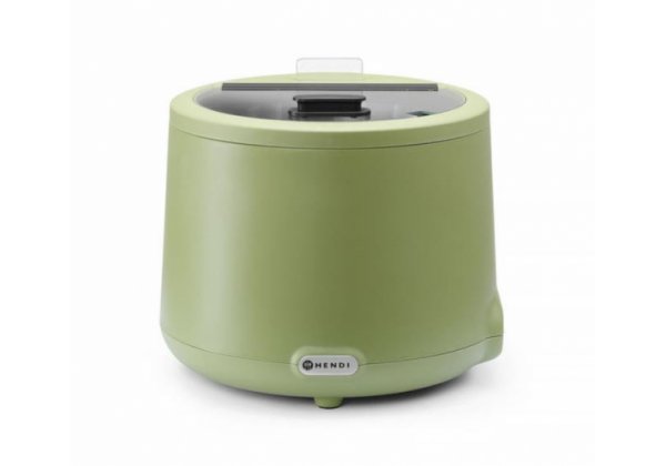 HENDI UNIQ elektromos asztali leves chafing, 8 lt.-es, Zöld színű