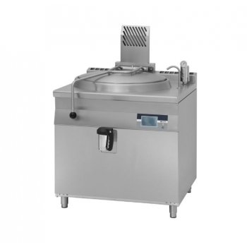 GAM GLR-105  -  100 lt.  ÉRINTŐ kijelzős gázüzemű főzőüst, indirekt fűtéssel,