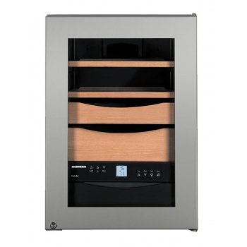 Liebherr ZKes 453 - üvegajtós Humidor / szivar tároló szekrény temperált, pára szabályzott