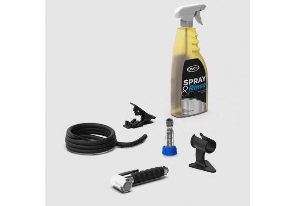 UNOX - XC208-SR tisztító kézizuhany szett + Spray&amp;Rince 750 ml.