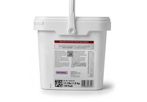 Rational RED Care - professional tisztító tabletta PIROS színű, sütőtér tisztítás öblítés130 db/karton