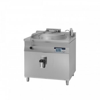 GAM ELR-155  -  150 lt. ÉRINTŐ kijelzős elektromos  főzőüst, indirekt fűtéssel