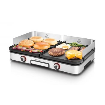 TESCOMA -  2 zónás lapsütő, oldalanként külön szabályozható 2.0kW/230V;