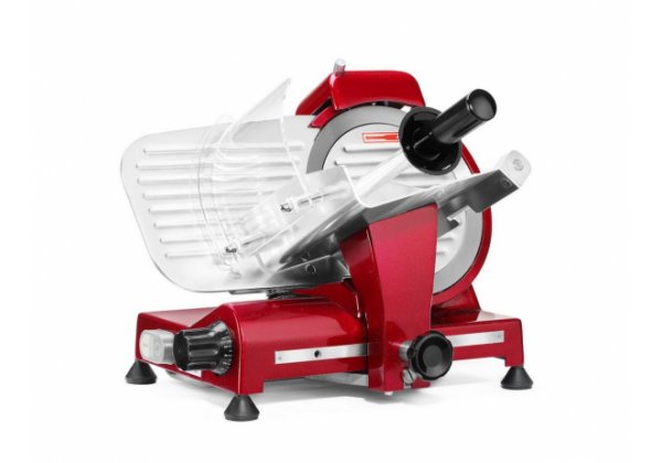 HENDI Profi Line 220 RED - asztali felvágott szeletelő gép, 220 mm késtárcsával