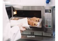 Panasonic NE-C1475 - Kombi Mikro, Quartz Grill; légkeverés; 2 magnetron; több teljesítmény szint;