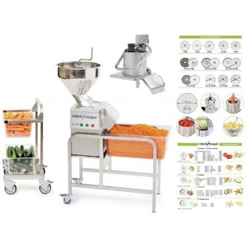 Robot Coupe CL55E - munkaállomás 2 sebesség/400V; Work Station komplett szett;