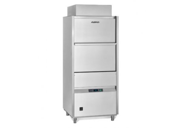 ARISTARCO AU 65.65 EPI ES - 2025-ös modell, Fekete edény mosogató gép, GN2/1-es belső