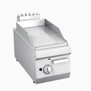 ATA 600 - 1 zónás, gázüzemű asztali lapsütő, Sima sütőfelület, 4.0kW