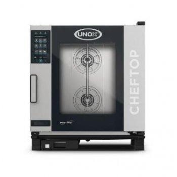 UNOX ChefTop EPLM Plus - 7*GN1/1 elektromos, Digitális kombi gőzpároló-sütő