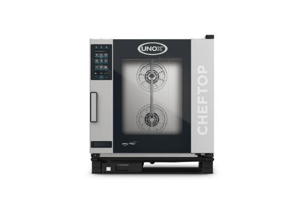 UNOX ChefTop EPLM Plus - 7*GN1/1 elektromos, Digitális kombi gőzpároló-sütő