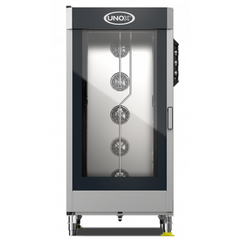 UNOX ChefLux XV 1093 - elektromos 20*GN1/1; manuális vezérlésű kombi sütő-pároló