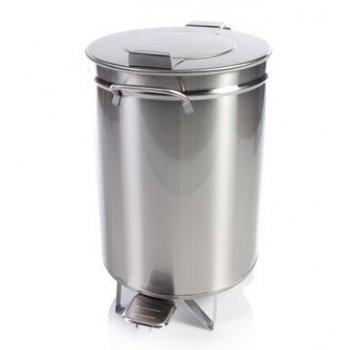 Pedálos hulladék és ételmaradék tároló, 50 lt-es