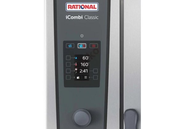 RATIONAL iCombiClassic -  20*GN1/1 elektromos, manuális  kombi gőzpároló-sütő, ICC 201E