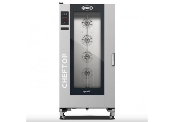 UNOX ChefTop XEVL-2011-E1RS BIG One - 20*GN1/1 elektromos, Digitális kombi gőzpároló-sütő