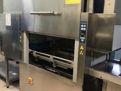 Hévíz Hotel Carbona szalagos mosogatógép