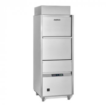 ARISTARCO AU 55.80 EPI ES - 2025-ös modell, Fekete edény mosogató gép, GN2/1-es belső