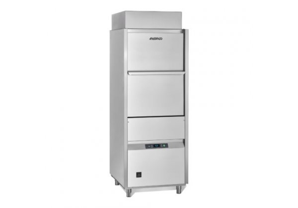 ARISTARCO AU 55.80 EPI ES - 2025-ös modell, Fekete edény mosogató gép, GN2/1-es belső