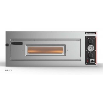 Pizzagroup EntryMax-6L - egyaknás pizza kemence; kapacitás: 6 db 33 cm pizza