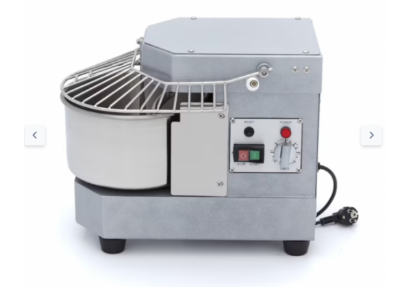 MAXIMA - asztali 8 lt-es dagasztógép,  4,5 kg tészta kapacitással, SILVER