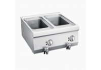 ATA600 - 2 medencés 2*10 lt-es elektromos asztali fritőz, 8+8.0kW