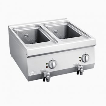 ATA600 - 2 medencés 2*10 lt-es elektromos asztali fritőz,  8+8.0kW