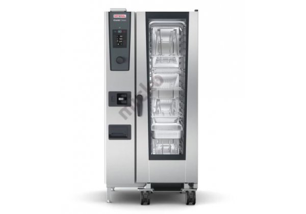 RATIONAL iCombiClassic -  20*GN1/1 elektromos, manuális  kombi gőzpároló-sütő, ICC 201E