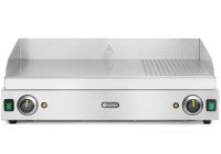 HENDI - asztali rostlap, 2/3 Sima, 1/3 Bordázott sütőfelület, elektromos üzemű