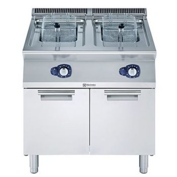 Electrolux Professional XP700 - 2x15 lt.-es gáz üzemű olajsütő, zárt alépítményen