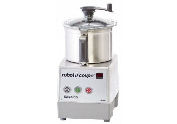 Robot-Coupe Blixer 5-1 V  - asztali Blixer 5,9 lt. rm. acél edény, 1 sebesség,  33251