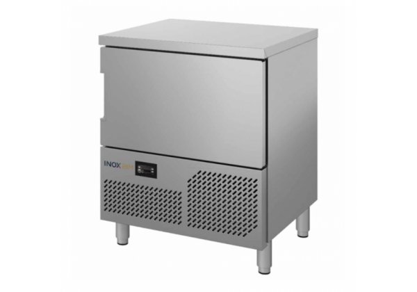 INOX-BIM - ECO Line sokkoló hűtő-fagyasztó 5*GN1/1  v.  5*600*400 mm tálcahely