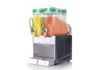 BRAS FBM-2 - jégkása gép 2*10 lt, világító tető, INOX burkolat