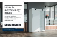 Liebherr BFFsg 4001 - 2025 ÚJ - cukrászati mélyhűtő szekrény; 337l. SmartFrost funkció, kívül fehér