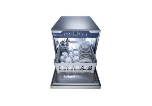 Electrolux - pohármosogató gép 40*40 cm kosárral, mosó és öblítőszer + ürítő szivattyúval; kód: 402202