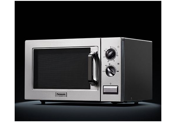 Panasonic NE-1027 -  Mikrohullámú sütő; 1 magnetron; 4 teljesítmény szint, GN1/2 belső; 1000W; 23 l.