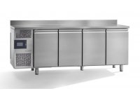 Studio-54 TOP Line 4P - 4 ajtós Prémium hűtött munkaasztal, GN1/1 belső méret, 288 lt., H 710 mm
