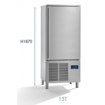 STUDIO-54 Basic Line Alexander 15T - sokkoló hűtő-fagyasztó, 15 tálcás GN1/1 ill. 600*400 mm