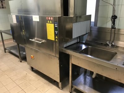 Hévíz Hotel Carbona szalagos mosogatógép