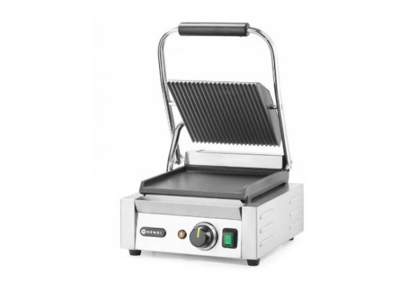 HENDI - kontakt grill alul SIMA felül BORDÁS öntöttvas sütőfelület 263 600