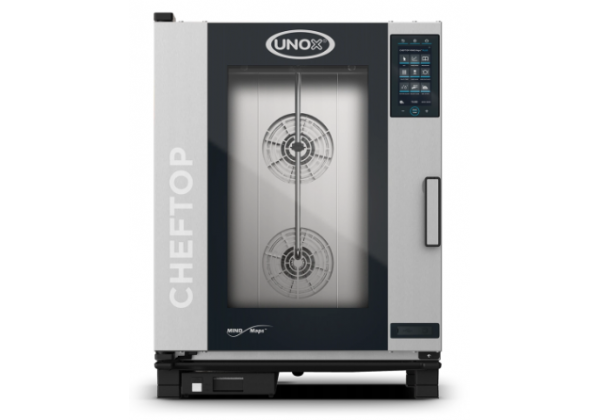 UNOX ChefTop EPRM Plus - 10*GN1/1 elektromos, Digitális kombi gőzpároló-sütő